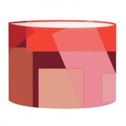 Abat-jours Lampadaires Abat-jour Art Deco Red T 40 X H 27