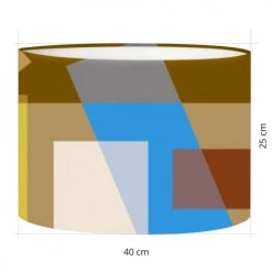 Abat-jours Lampadaires Abat-jour Art Deco Taupil T 40 X H 27 -Lampadaires || Lustres || Guirlandes et décorations lumineuses Soldes abat jour art deco taupil t 40 x h 27 2