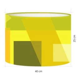 Abat-jours Lampadaires Abat-jour Art Deco Yellow T 40 X H 27 7 Abat-jours Lampadaires Abat-jour Art Deco Yellow T 40 X H 27 -Lampadaires || Lustres || Guirlandes et décorations lumineuses Soldes abat jour art deco yellow t 40 x h 27 2