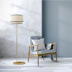 Abat-jours Lampadaires Abat-jour Cleo Blanc T 40 X H 27 6 Abat-jours Lampadaires Abat-jour Cleo Blanc T 40 X H 27 -Lampadaires || Lustres || Guirlandes et décorations lumineuses Soldes abat jour cleo blanc t 40 x h 27 1