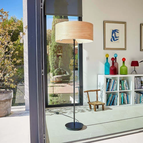 LUMISKY Lampadaires Abat-jour Intérieur Bois Naturel Bois Clair D60CM 6 LUMISKY Lampadaires Abat-jour Intérieur Bois Naturel Bois Clair D60CM – Image 4