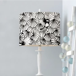 Abat-jours Lampadaires Abat-jour Lampadaire Amulette T 45 X H 25 -Lampadaires || Lustres || Guirlandes et décorations lumineuses Soldes abat jour lampadaire amulette t 45 x h 25 2