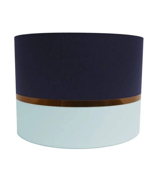 Abat-jours Lampadaires Abat-jour Lampadaire Bicolore Bleu Marine T 45 X H 28 5 Abat-jours Lampadaires Abat-jour Lampadaire Bicolore Bleu Marine T 45 X H 28 – Image 3