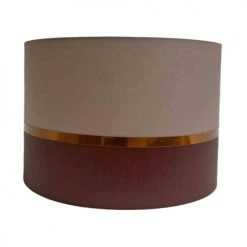 Abat-jours Lampadaires Abat-jour Lampadaire Bicolore Parme T 45 X H 28 -Lampadaires || Lustres || Guirlandes et décorations lumineuses Soldes abat jour lampadaire bicolore parme t 45 x h 28 2