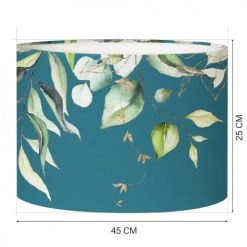 Abat-jours Lampadaires Abat-jour Lampadaire Branche Bleu Canard T 45 X H 25 10 Abat-jours Lampadaires Abat-jour Lampadaire Branche Bleu Canard T 45 X H 25 -Lampadaires || Lustres || Guirlandes et décorations lumineuses Soldes abat jour lampadaire branche bleu canard t 45 x h 25 1