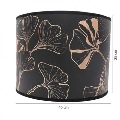 Abat-jours Lampadaires Abat-jour Lampadaire Cuivre Iris T 40 X H 25 -Lampadaires || Lustres || Guirlandes et décorations lumineuses Soldes abat jour lampadaire cuivre iris t 40 x h 25 3