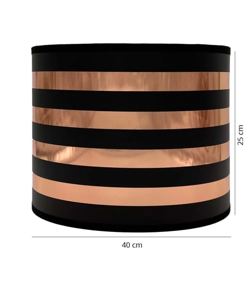 Abat-jours Lampadaires Abat-jour Lampadaire Cuivre Lino T 40 X H 25 6 Abat-jours Lampadaires Abat-jour Lampadaire Cuivre Lino T 40 X H 25 – Image 4