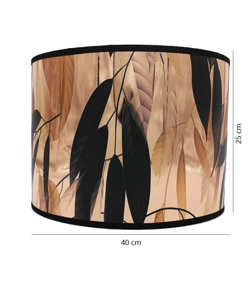 Abat-jours Lampadaires Abat-jour Lampadaire Cuivre Losar T 40 X H 25 6 Abat-jours Lampadaires Abat-jour Lampadaire Cuivre Losar T 40 X H 25 – Image 4