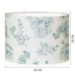 Abat-jours Lampadaires Abat-jour Lampadaire Edgar T 40 X H 25 -Lampadaires || Lustres || Guirlandes et décorations lumineuses Soldes abat jour lampadaire edgar t 40 x h 25 3