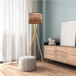 Abat-jours Lampadaires Abat-jour Lampadaire Effet Bois Pin T 35 X H 20 6 Abat-jours Lampadaires Abat-jour Lampadaire Effet Bois Pin T 35 X H 20 -Lampadaires || Lustres || Guirlandes et décorations lumineuses Soldes abat jour lampadaire effet bois pin t 35 x h 20 1