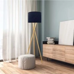 Abat-jours Lampadaires Abat-jour Lampadaire Effet Lin Bleu Foncé T 35 X H 20 9 Abat-jours Lampadaires Abat-jour Lampadaire Effet Lin Bleu Foncé T 35 X H 20 -Lampadaires || Lustres || Guirlandes et décorations lumineuses Soldes abat jour lampadaire effet lin bleu fonce t 35 x h 20 1