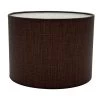 Abat-jours Lampadaires Abat-jour Lampadaire Effet Lin Chocolat T 35 X H 20 -Lampadaires || Lustres || Guirlandes et décorations lumineuses Soldes abat jour lampadaire effet lin chocolat t 35 x h 20