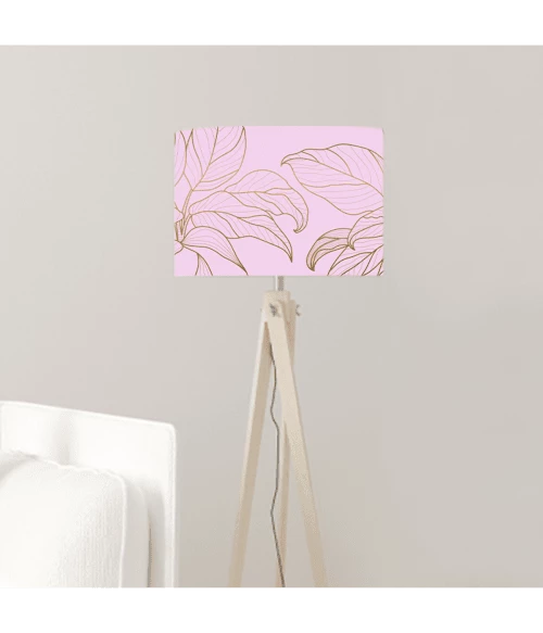 Abat-jours Lampadaires Abat-jour Lampadaire Feuille Rose Acidulé T 45 X H 25 7 Abat-jours Lampadaires Abat-jour Lampadaire Feuille Rose Acidulé T 45 X H 25 – Image 5