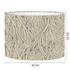 Abat-jours Lampadaires Abat-jour Lampadaire Filo T 40 X H 25 -Lampadaires || Lustres || Guirlandes et décorations lumineuses Soldes abat jour lampadaire filo t 40 x h 25 3