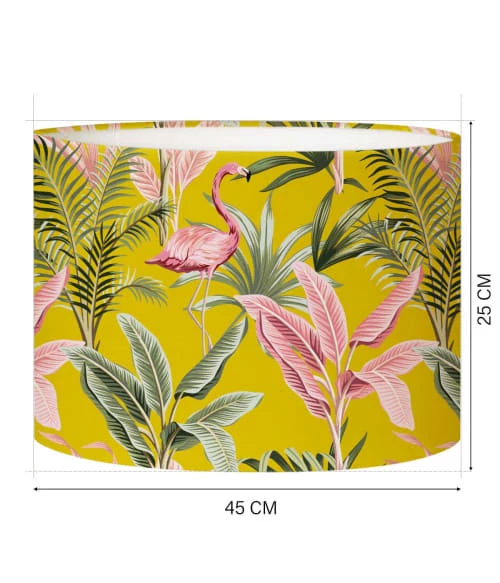 Abat-jours Lampadaires Abat-jour Lampadaire Flamand Jaune Moutarde T 45 X H 25 5 Abat-jours Lampadaires Abat-jour Lampadaire Flamand Jaune Moutarde T 45 X H 25 – Image 3