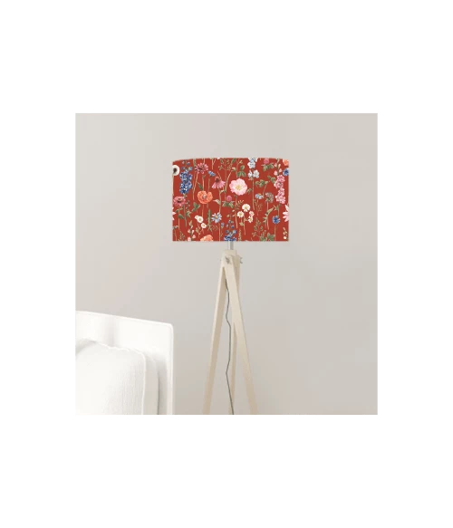 Abat-jours Lampadaires Abat-jour Lampadaire Fleur Rouge Acidulé T 45 X H 25 7 Abat-jours Lampadaires Abat-jour Lampadaire Fleur Rouge Acidulé T 45 X H 25 – Image 5