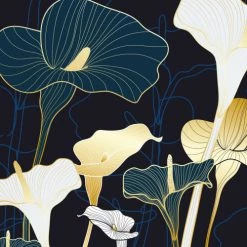 Abat-jours Lampadaires Abat-jour Lampadaire Floral Mendan T 45 X H 25 -Lampadaires || Lustres || Guirlandes et décorations lumineuses Soldes abat jour lampadaire floral mendan t 45 x h 25 2