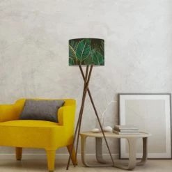 Abat-jours Lampadaires Abat-jour Lampadaire Floral Tawa T 45 X H 25 -Lampadaires || Lustres || Guirlandes et décorations lumineuses Soldes abat jour lampadaire floral tawa t 45 x h 25 1