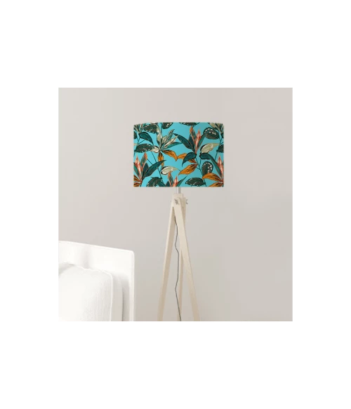 Abat-jours Lampadaires Abat-jour Lampadaire Forêt Bleu Acidulé T 45 X H 25 7 Abat-jours Lampadaires Abat-jour Lampadaire Forêt Bleu Acidulé T 45 X H 25 – Image 5