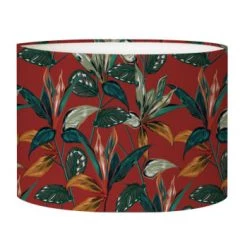 Abat-jours Lampadaires Abat-jour Lampadaire Forêt Vert Acidulé T 45 X H 25 -Lampadaires || Lustres || Guirlandes et décorations lumineuses Soldes abat jour lampadaire foret rouge acidule t 45 x h 25 3