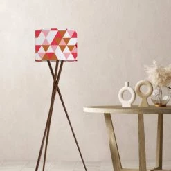 Abat-jours Lampadaires Abat-jour Lampadaire Franck T 40 X H 25 -Lampadaires || Lustres || Guirlandes et décorations lumineuses Soldes abat jour lampadaire franck t 40 x h 25 1