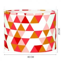 Abat-jours Lampadaires Abat-jour Lampadaire Franck T 40 X H 25 -Lampadaires || Lustres || Guirlandes et décorations lumineuses Soldes abat jour lampadaire franck t 40 x h 25 2