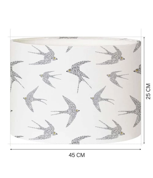 Abat-jours Lampadaires Abat-jour Lampadaire Hirondelle T 45 X H 25 5 Abat-jours Lampadaires Abat-jour Lampadaire Hirondelle T 45 X H 25 – Image 3