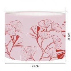 Abat-jours Lampadaires Abat-jour Lampadaire Iris Rose Poudré T 45 X H 25 -Lampadaires || Lustres || Guirlandes et décorations lumineuses Soldes abat jour lampadaire iris rose poudre t 45 x h 25 1