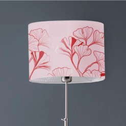 Abat-jours Lampadaires Abat-jour Lampadaire Iris Rose Poudré T 45 X H 25 -Lampadaires || Lustres || Guirlandes et décorations lumineuses Soldes abat jour lampadaire iris rose poudre t 45 x h 25 2