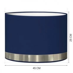 Abat-jours Lampadaires Abat-jour Lampadaire Jonc Bleu Et Aluminium T 45 X H 25 7 Abat-jours Lampadaires Abat-jour Lampadaire Jonc Bleu Et Aluminium T 45 X H 25 -Lampadaires || Lustres || Guirlandes et décorations lumineuses Soldes abat jour lampadaire jonc bleu et aluminium t 45 x h 25 2