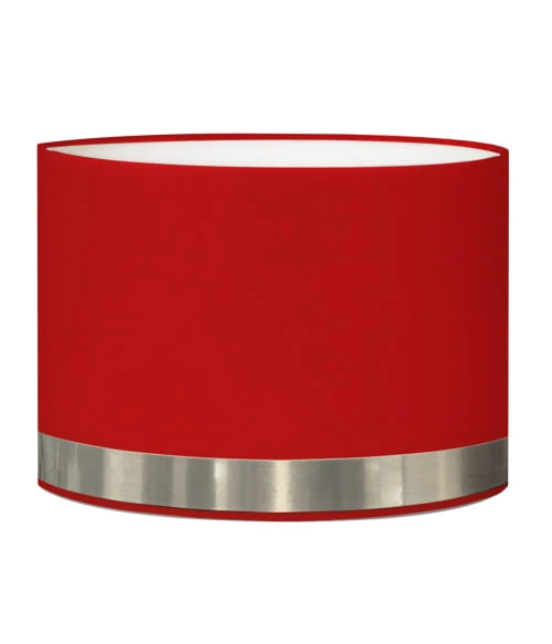 Abat-jours Lampadaires Abat-jour Lampadaire Jonc Rouge Et Aluminium T 45 X H 25 3 Abat-jours Lampadaires Abat-jour Lampadaire Jonc Rouge Et Aluminium T 45 X H 25