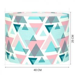 Abat-jours Lampadaires Abat-jour Lampadaire Louise T 40 X H 25 -Lampadaires || Lustres || Guirlandes et décorations lumineuses Soldes abat jour lampadaire louise t 40 x h 25 3