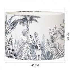 Abat-jours Lampadaires Abat-jour Lampadaire Milou T 45 X H 25 9 Abat-jours Lampadaires Abat-jour Lampadaire Milou T 45 X H 25 -Lampadaires || Lustres || Guirlandes et décorations lumineuses Soldes abat jour lampadaire milou t 45 x h 25 1