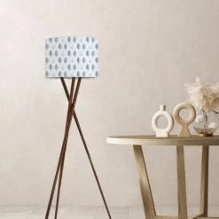 Abat-jours Lampadaires Abat-jour Lampadaire Morgane T 40 X H 25 -Lampadaires || Lustres || Guirlandes et décorations lumineuses Soldes abat jour lampadaire morgane t 40 x h 25 1