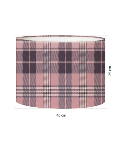 Abat-jours Lampadaires Abat-jour Lampadaire Tartan Cinth T 40 X H 27 5 Abat-jours Lampadaires Abat-jour Lampadaire Tartan Cinth T 40 X H 27 – Image 3
