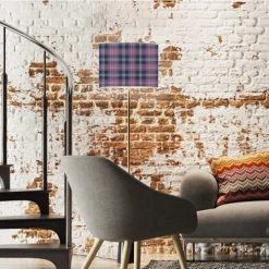 Abat-jours Lampadaires Abat-jour Lampadaire Tartan Franci T 40 X H 27 -Lampadaires || Lustres || Guirlandes et décorations lumineuses Soldes abat jour lampadaire tartan franci t 40 x h 27 1