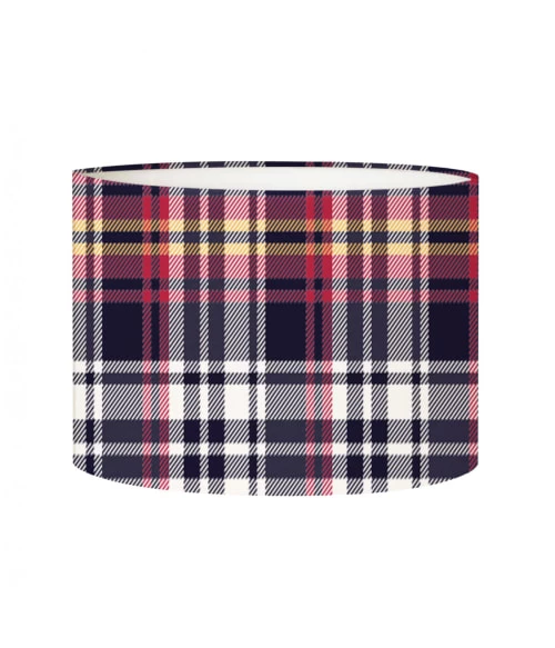 Abat-jours Lampadaires Abat-jour Lampadaire Tartan Halo T 40 X H 27 -Lampadaires || Lustres || Guirlandes et décorations lumineuses Soldes abat jour lampadaire tartan halo t 40 x h 27