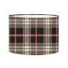 Abat-jours Lampadaires Abat-jour Lampadaire Tartan Meli T 40 X H 27 -Lampadaires || Lustres || Guirlandes et décorations lumineuses Soldes abat jour lampadaire tartan meli t 40 x h 27