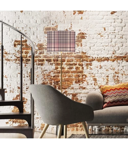 Abat-jours Lampadaires Abat-jour Lampadaire Tartan Melo T 40 X H 27 4 Abat-jours Lampadaires Abat-jour Lampadaire Tartan Melo T 40 X H 27 – Image 2