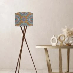 Abat-jours Lampadaires Abat-jour Lampadaire Teva T 40 X H 25 -Lampadaires || Lustres || Guirlandes et décorations lumineuses Soldes abat jour lampadaire teva t 40 x h 25 1