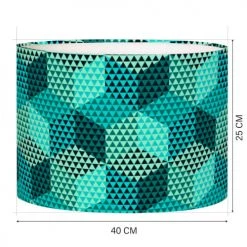 Abat-jours Lampadaires Abat-jour Lampadaire Thema T 40 X H 25 -Lampadaires || Lustres || Guirlandes et décorations lumineuses Soldes abat jour lampadaire thema t 40 x h 25 3