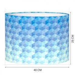 Abat-jours Lampadaires Abat-jour Lampadaire Tom T 40 X H 25 -Lampadaires || Lustres || Guirlandes et décorations lumineuses Soldes abat jour lampadaire tom t 40 x h 25 3