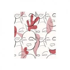 Abat-jours Lampadaires Abat-jour Lampadaire Visage T 45 X H 25 -Lampadaires || Lustres || Guirlandes et décorations lumineuses Soldes abat jour lampadaire visage t 45 x h 25 2