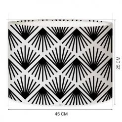 Abat-jours Lampadaires Abat-jour Pour Lampadaire Wagram T 45 X H 25 -Lampadaires || Lustres || Guirlandes et décorations lumineuses Soldes abat jour pour lampadaire wagram t 45 x h 25 2