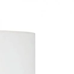 Tosel Lampadaires Abat-jour Tissu Blanc D'ivoire -Lampadaires || Lustres || Guirlandes et décorations lumineuses Soldes abat jour tissu blanc d ivoire 2