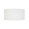Tosel Lampadaires Abat-jour Tissu Blanc D'ivoire