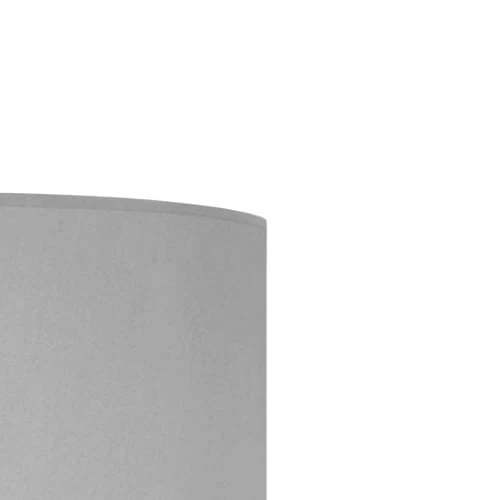 Tosel Lampadaires Abat-jour Tissu Gris 6 Tosel Lampadaires Abat-jour Tissu Gris – Image 4