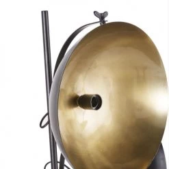 Maisons Du Monde Lampadaires Lampadaire 3 Abat-jour En Métal Noir Et Doré H160 -Lampadaires || Lustres || Guirlandes et décorations lumineuses Soldes lampadaire 3 abat jour en metal noir et dore h160 1000 11 26 222779 4