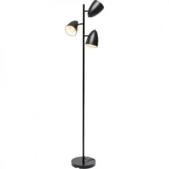 Kare Design Lampadaires Lampadaire 3 Abat-jours En Acier Noir H160 -Lampadaires || Lustres || Guirlandes et décorations lumineuses Soldes lampadaire 3 abat jours en acier noir h160 4