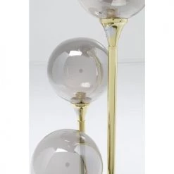 Kare Design Lampadaires Lampadaire 3 Globes En Verre, Acier Doré Et Marbre H83 -Lampadaires || Lustres || Guirlandes et décorations lumineuses Soldes lampadaire 3 globes en verre acier dore et marbre h83 2
